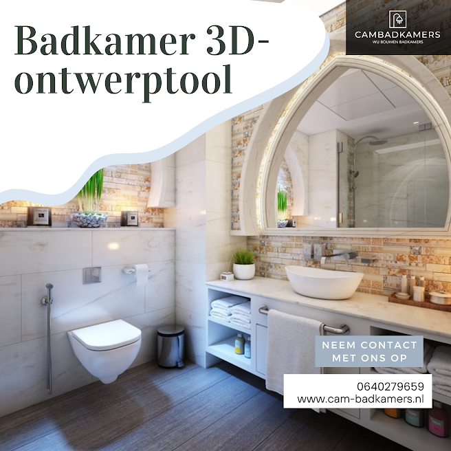 Badkamer 3D-ontwerptool